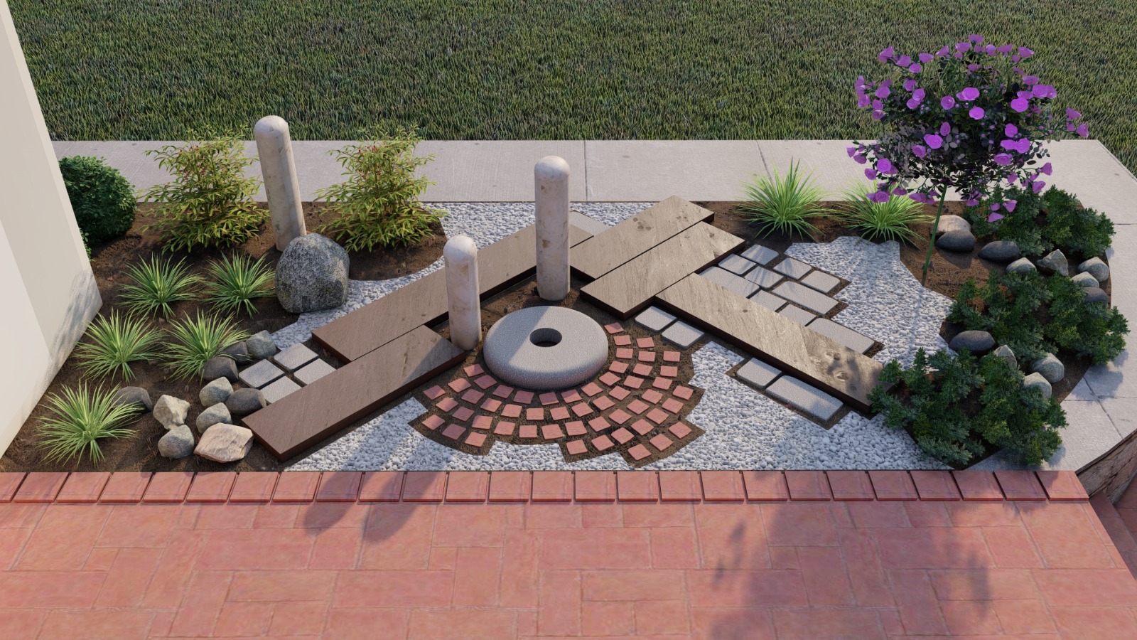 02 Villa Giriş tasarım